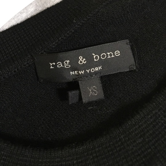 12. RAG & BONE MARISSA COLORBLOCK CREWNECK SWEATER - Picture 7 of 16